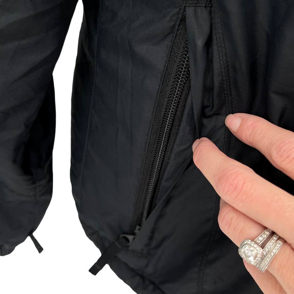 COLUMBIA Core Interchange Jacket Black Coat - Womens Size Small EUC - Picture 4 of 14